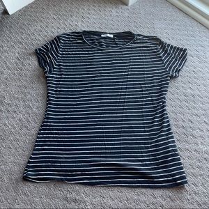 Zara navy super soft t-shirt